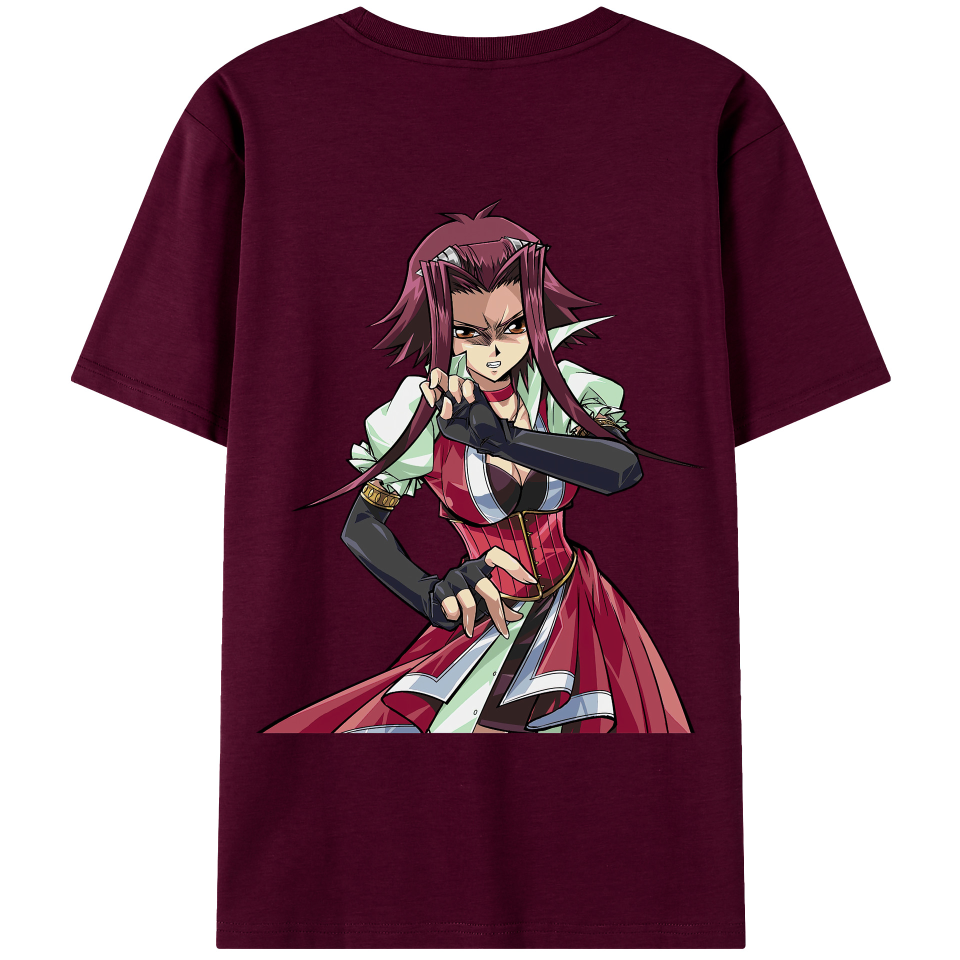 （画像用） 遊☆戯☆王 Yu-Gi-Oh! レディース半袖Tシャツ(バックプリント)
